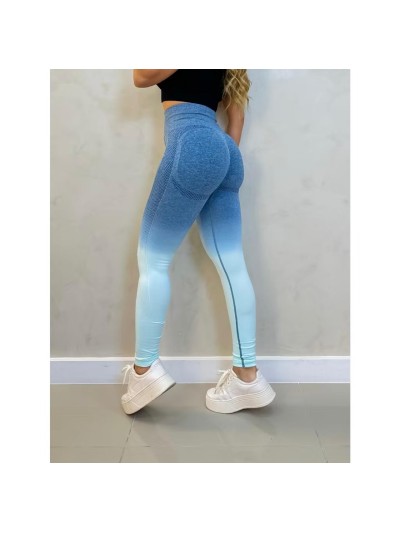 Calça degradê com empina bumbum cinza c/ verde